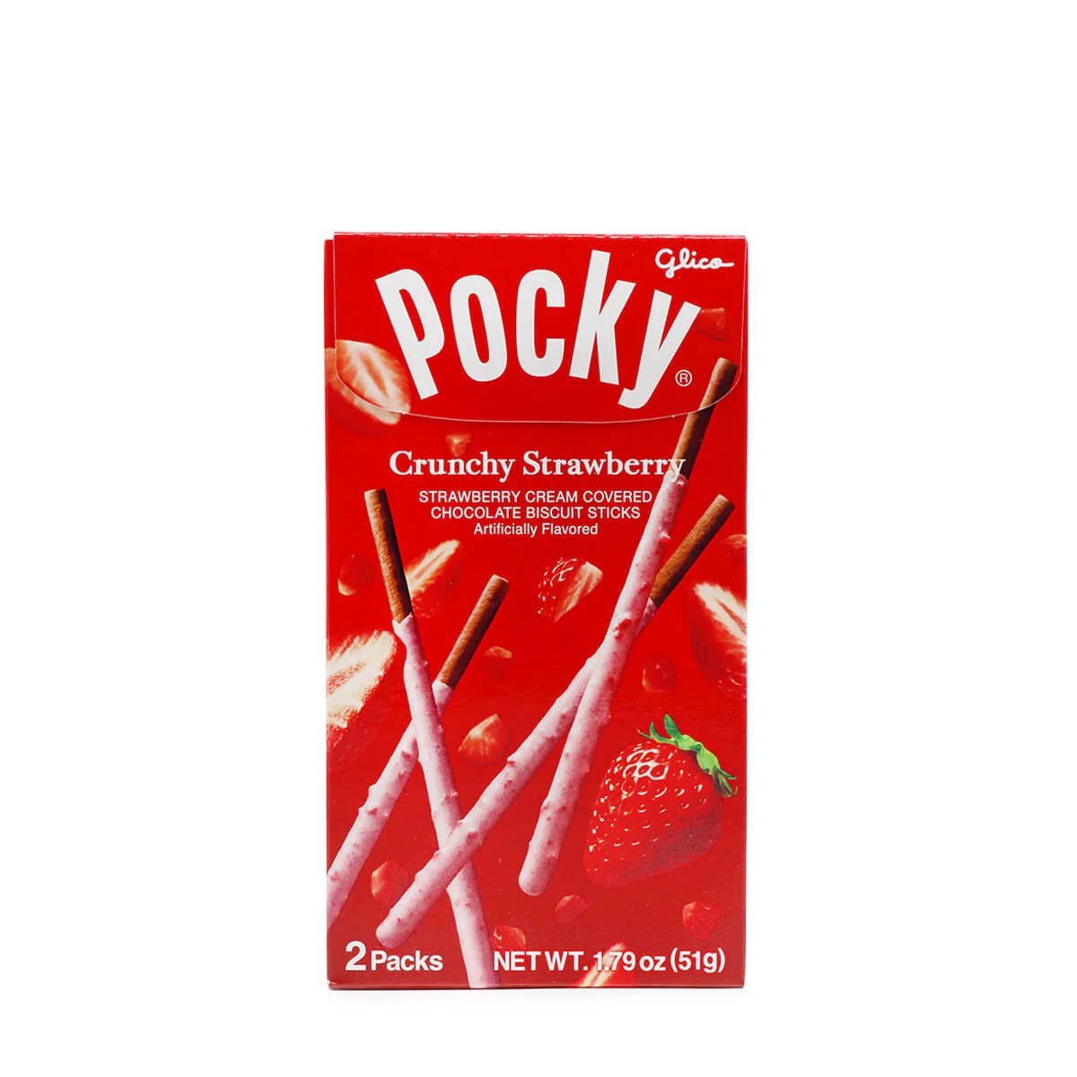 Glico Pocky Crunchy Strawberry 1.79oz