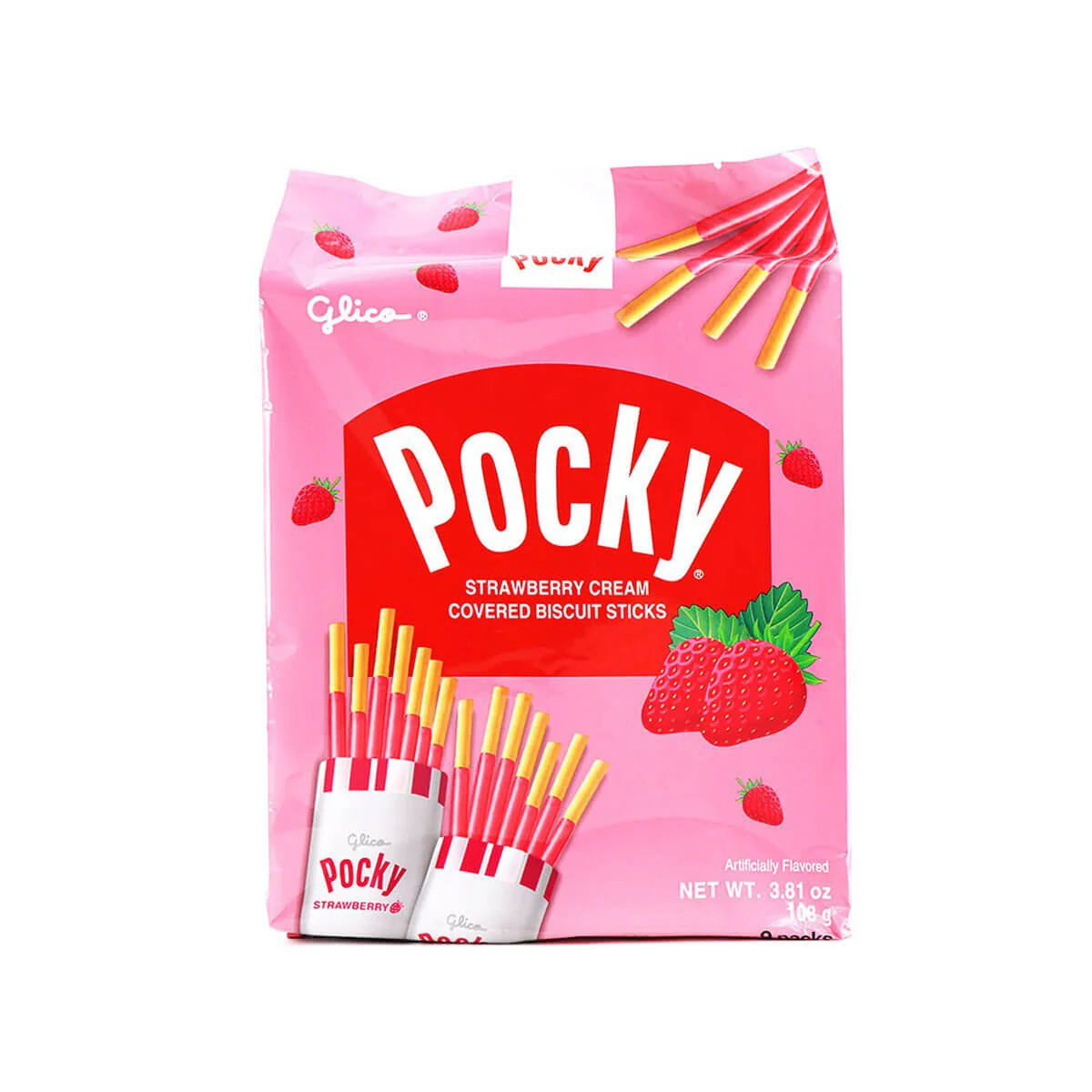 Glico Pocky Strawberry 3.81oz