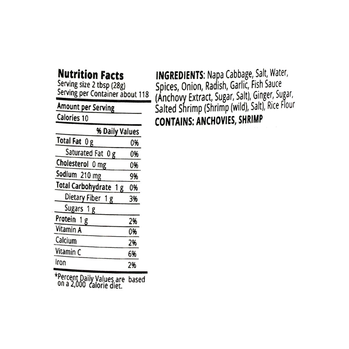 Gonshen Kimchi Sliced Napa 14oz - Image 2