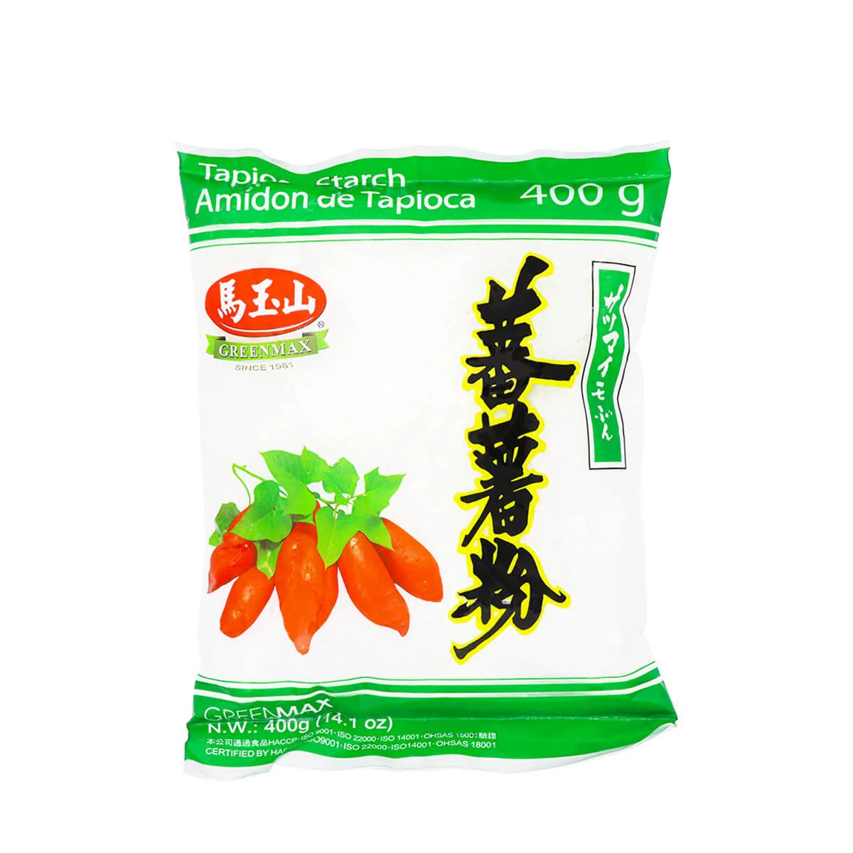 Greenmax Tapioca Starch 14.1oz