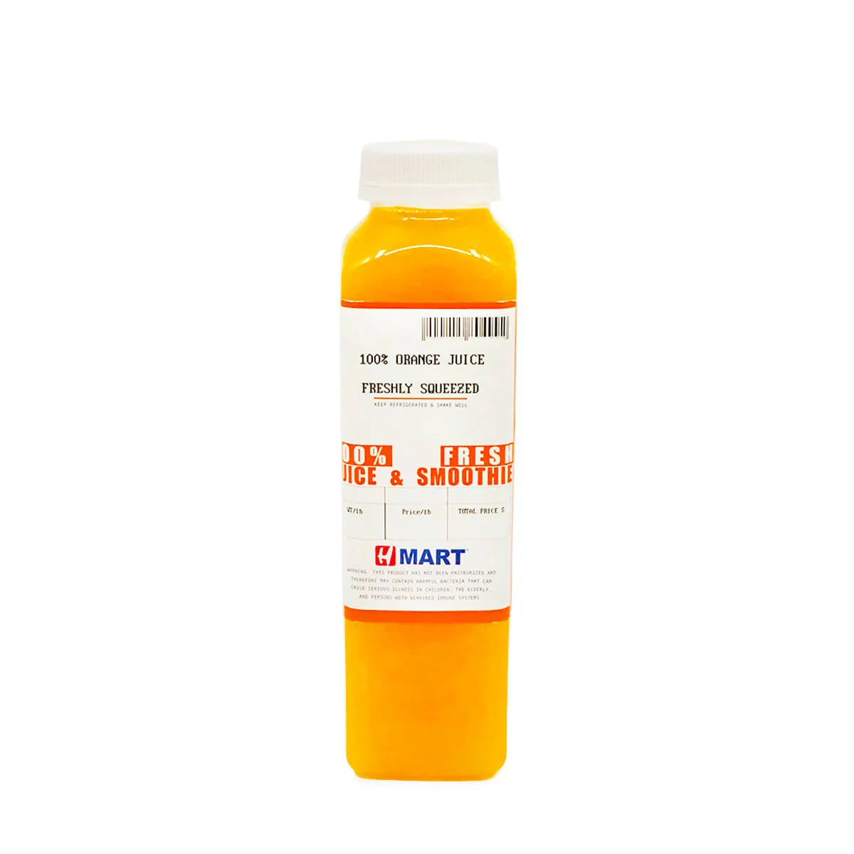 H Mart 100% Orange Juice