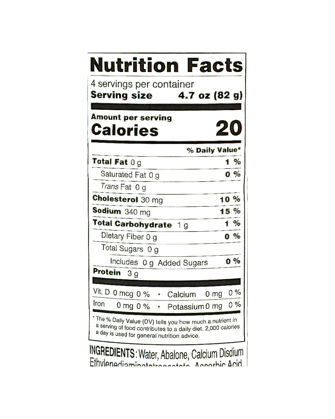 Haenyeo Abalone In Brine 14.81Oz - Image 2