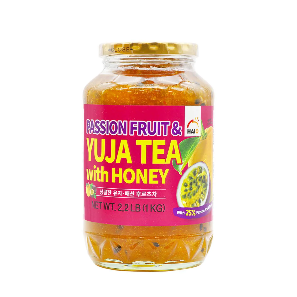 Haio Passion Fruit & Yuja Tea with Honey 2.2lb