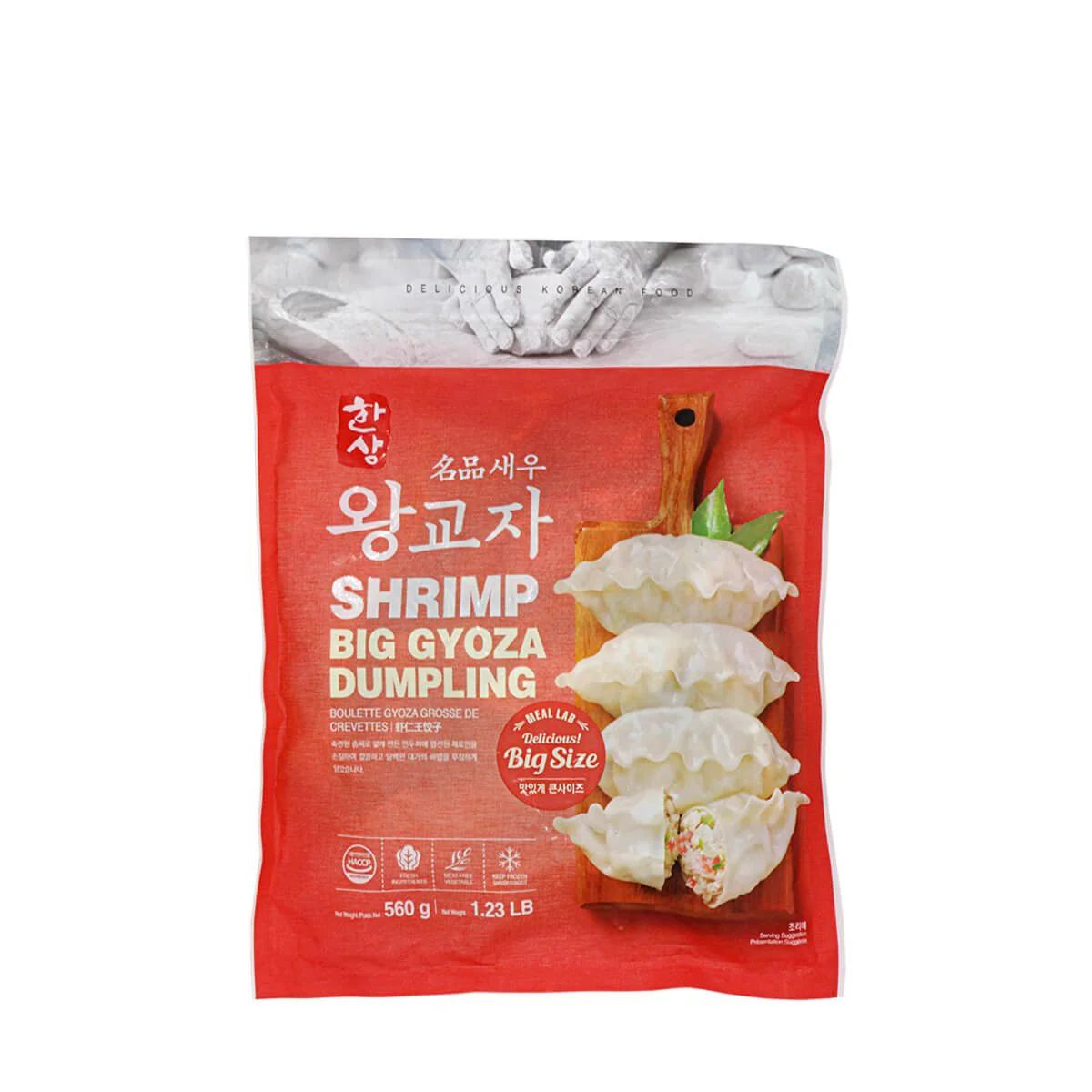 Hansang Shrimp Big Gyoza Dumpling 1.23lb