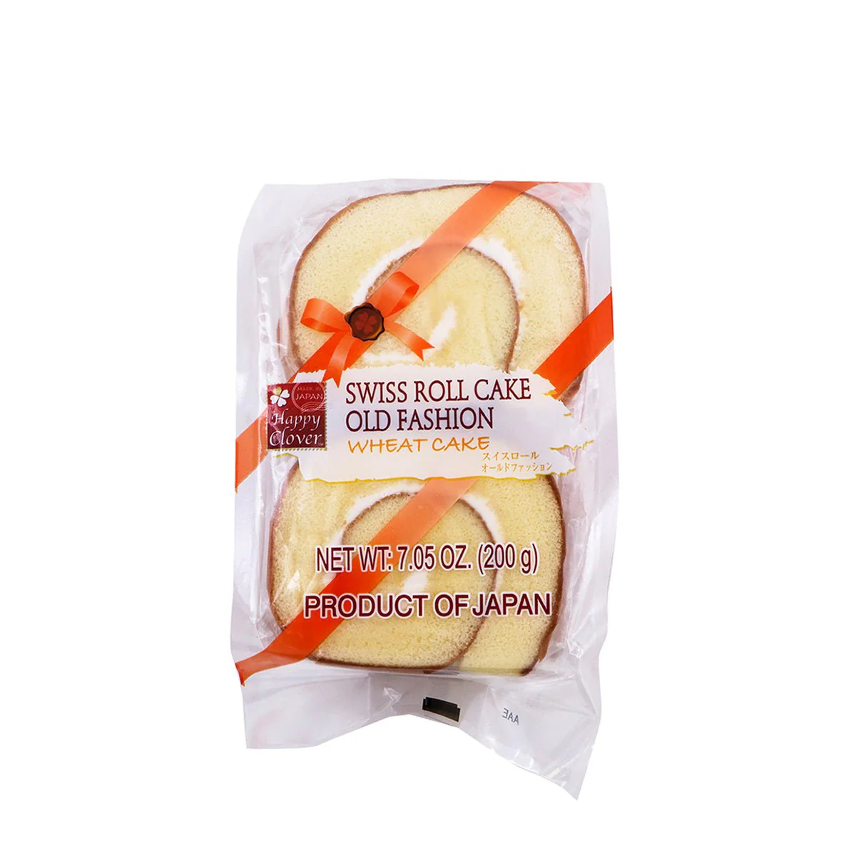 Happy Clover Swiss Roll Cake Old Fashion 7.05oz