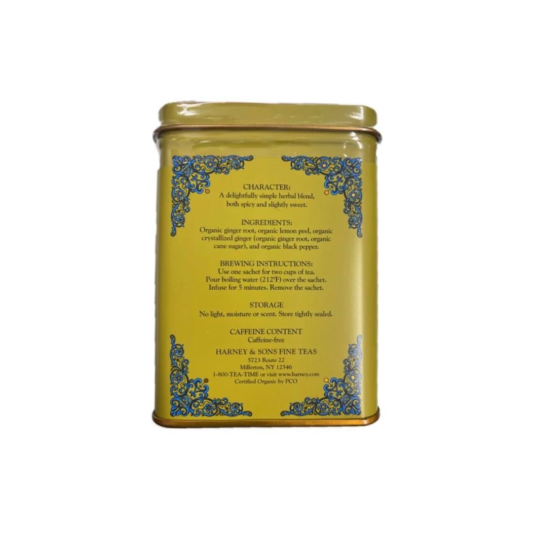 Harney&Sons Organic Ginger Lemon Tea 20/40G - Image 2