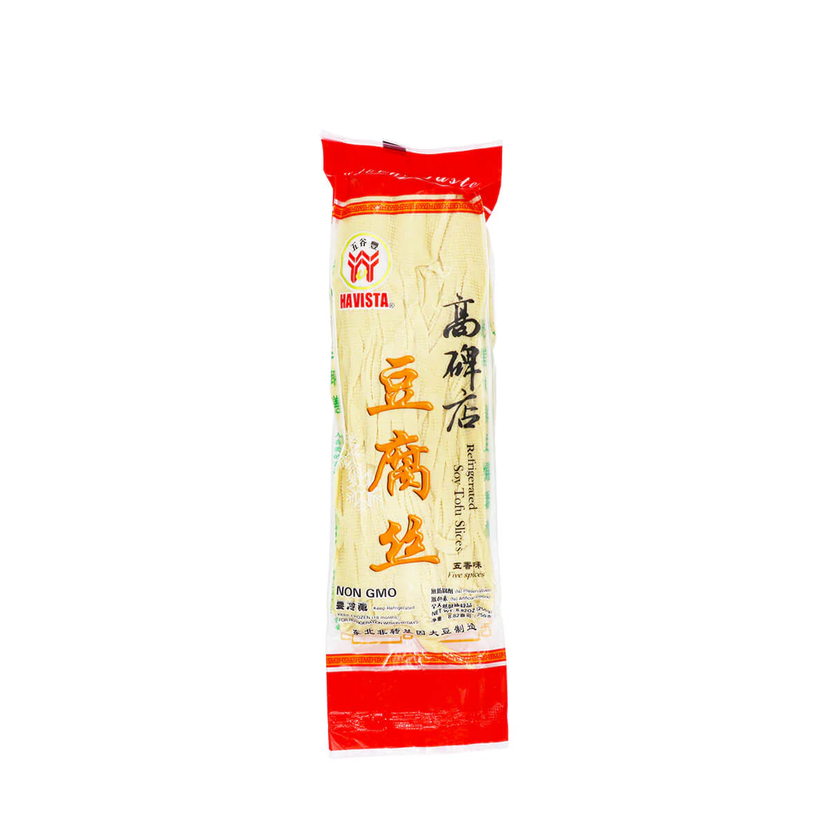 Havista Refrigerated Soy Tofu Slices Five Spices 250g