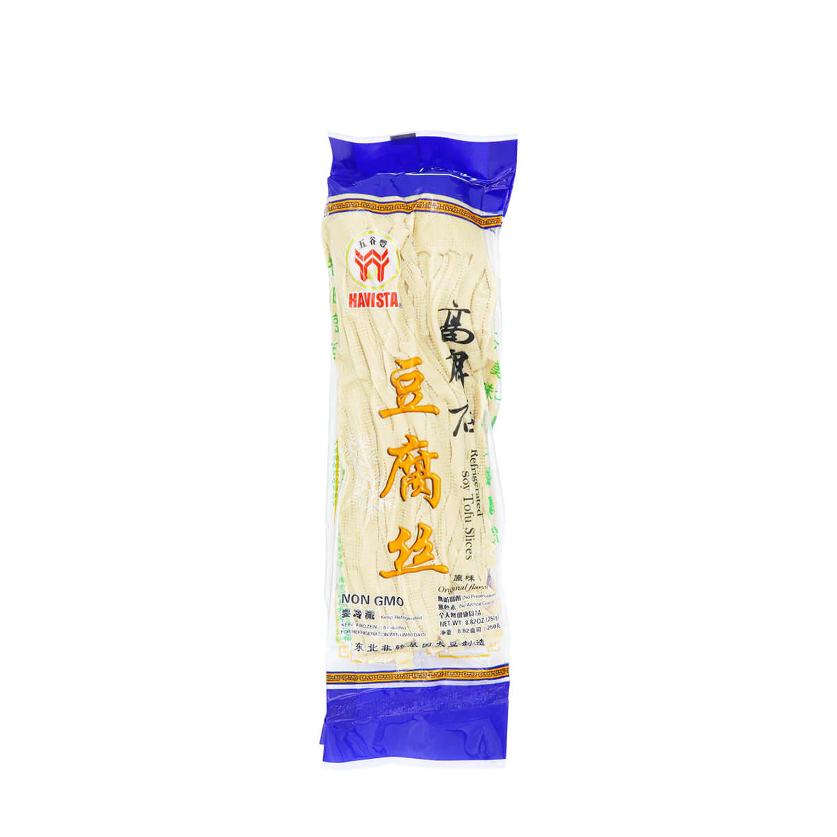 Havista Refrigerated Soy Tofu Slices Original Flavor 250g