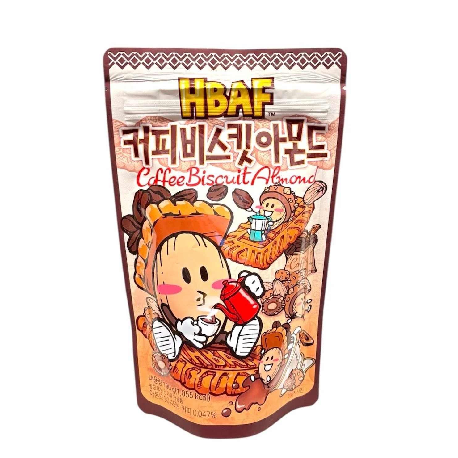 Hbaf Coffee Biscut Almond 6.7Oz