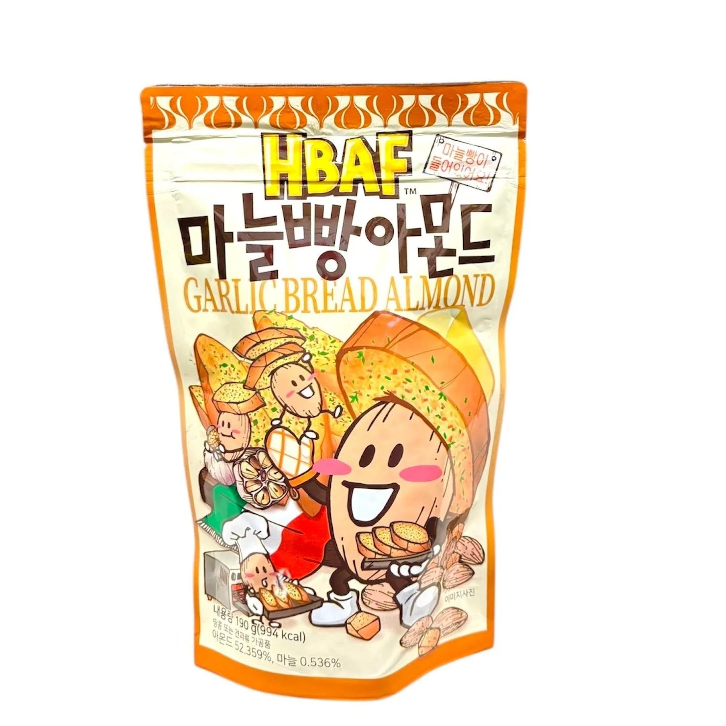 HBAF Garlic Bread Almond 190g