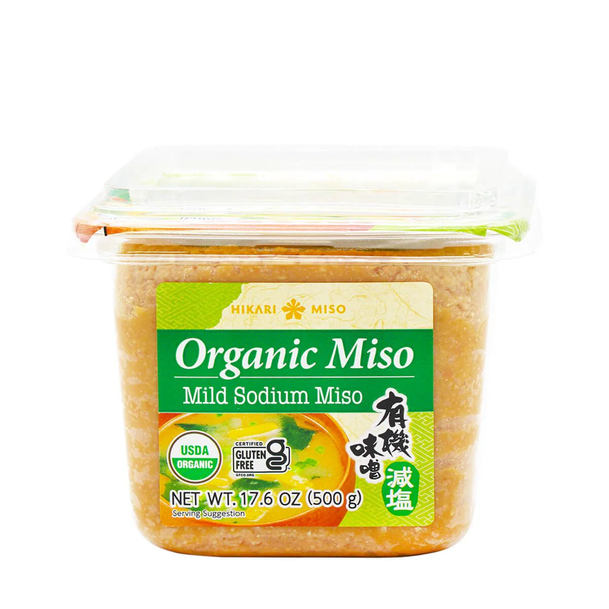 Hikari Miso Organic Mild Sodium Miso 17.6oz