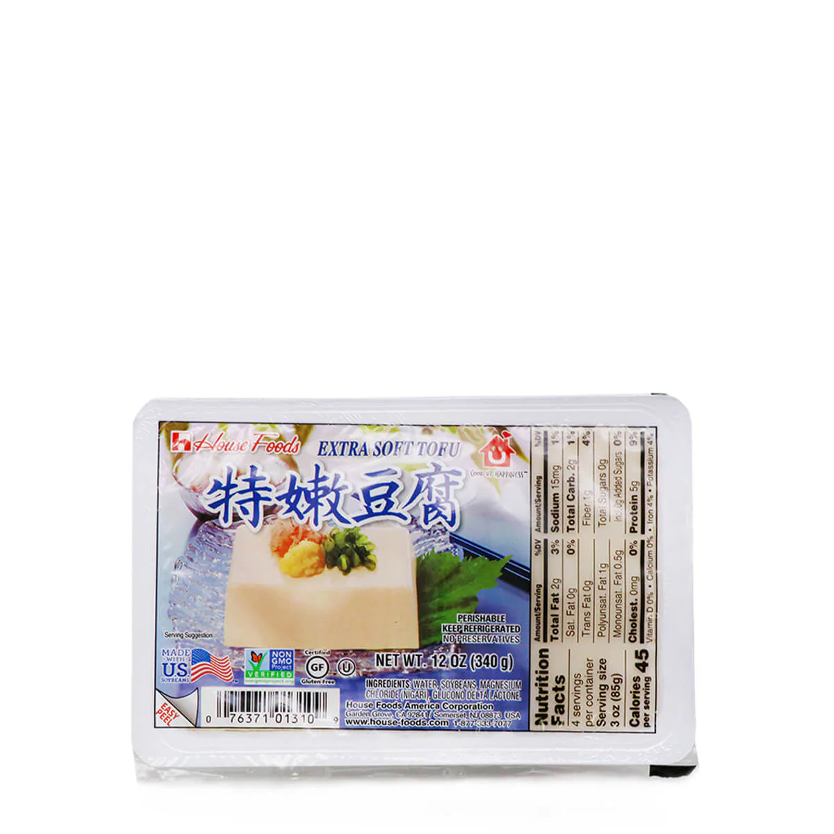 House Foods Chinese Extra Soon Tofu 12oz