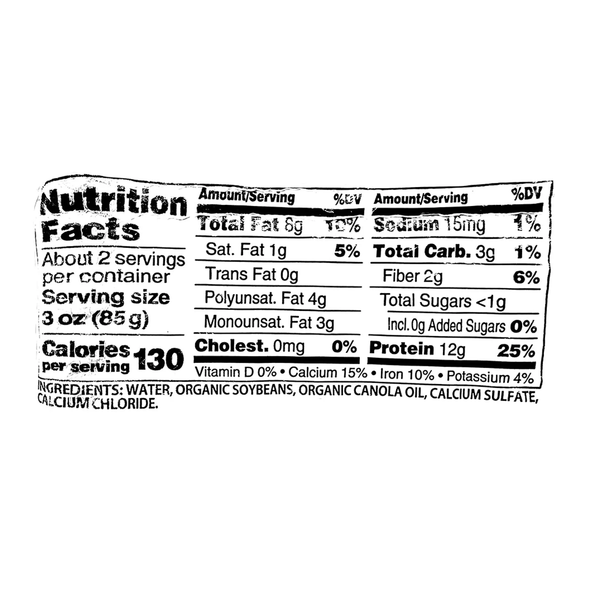 House Foods Organic Atsuage Tofu Cutlet 6.5oz - Image 2