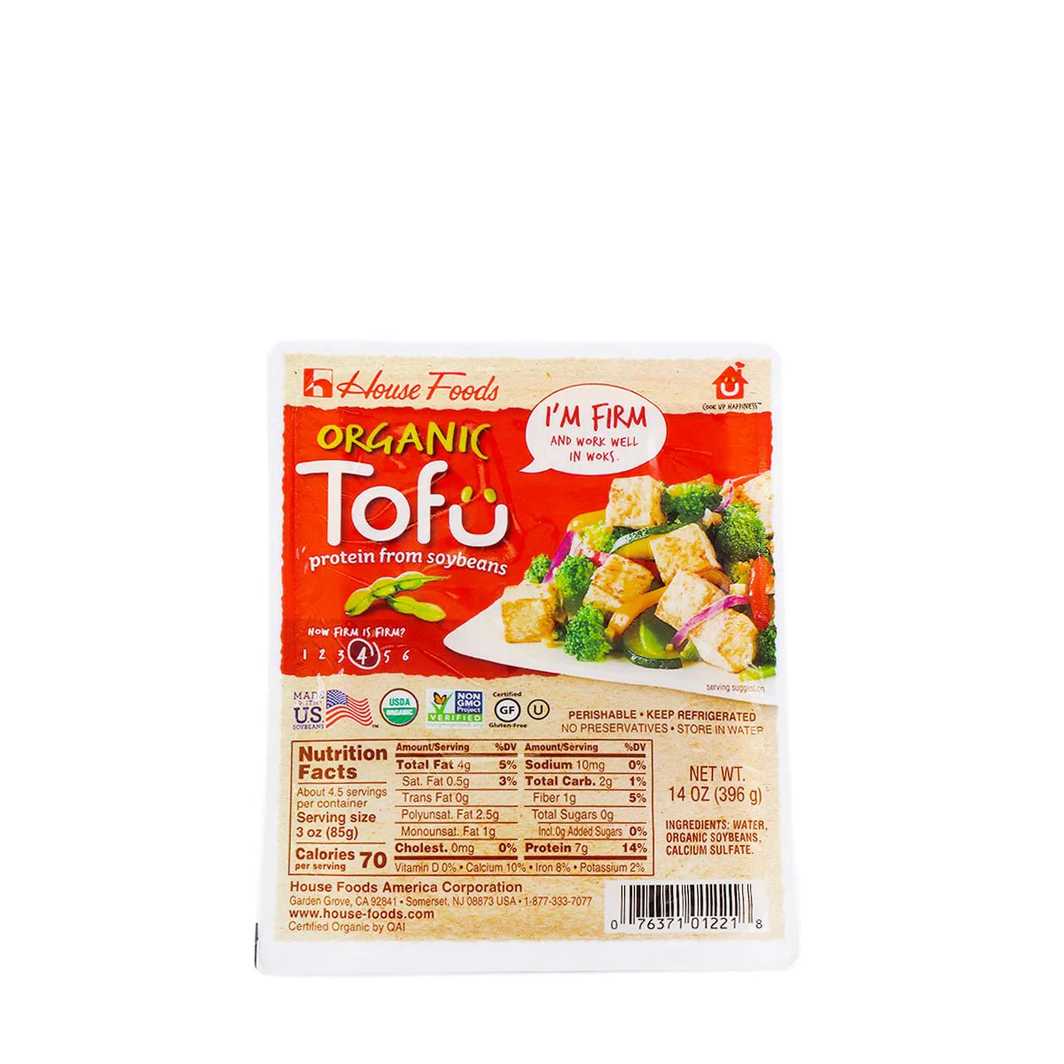 House Foods Organic Tofu Firm 14oz