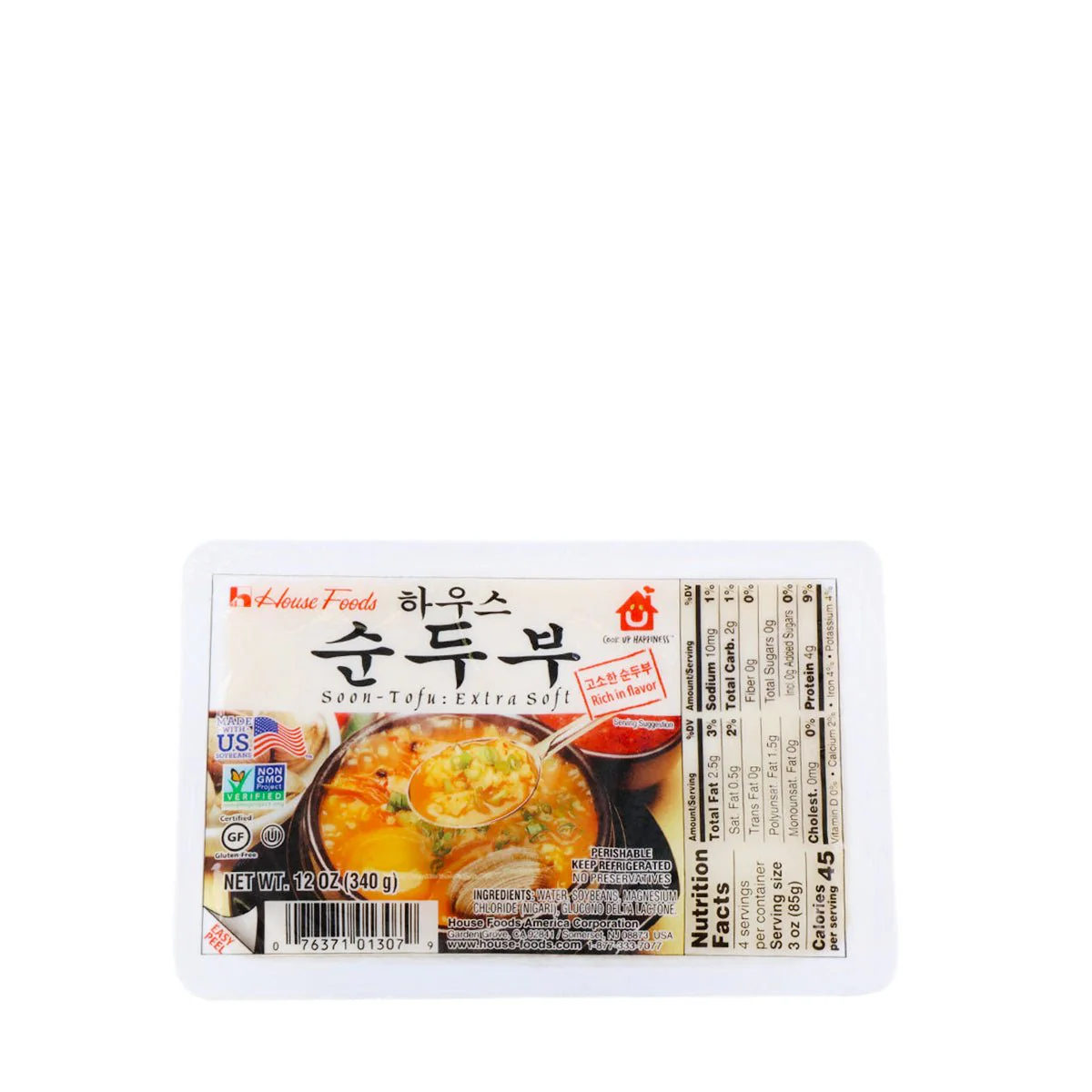 House Foods Soon Tofu Extra Soft 12oz