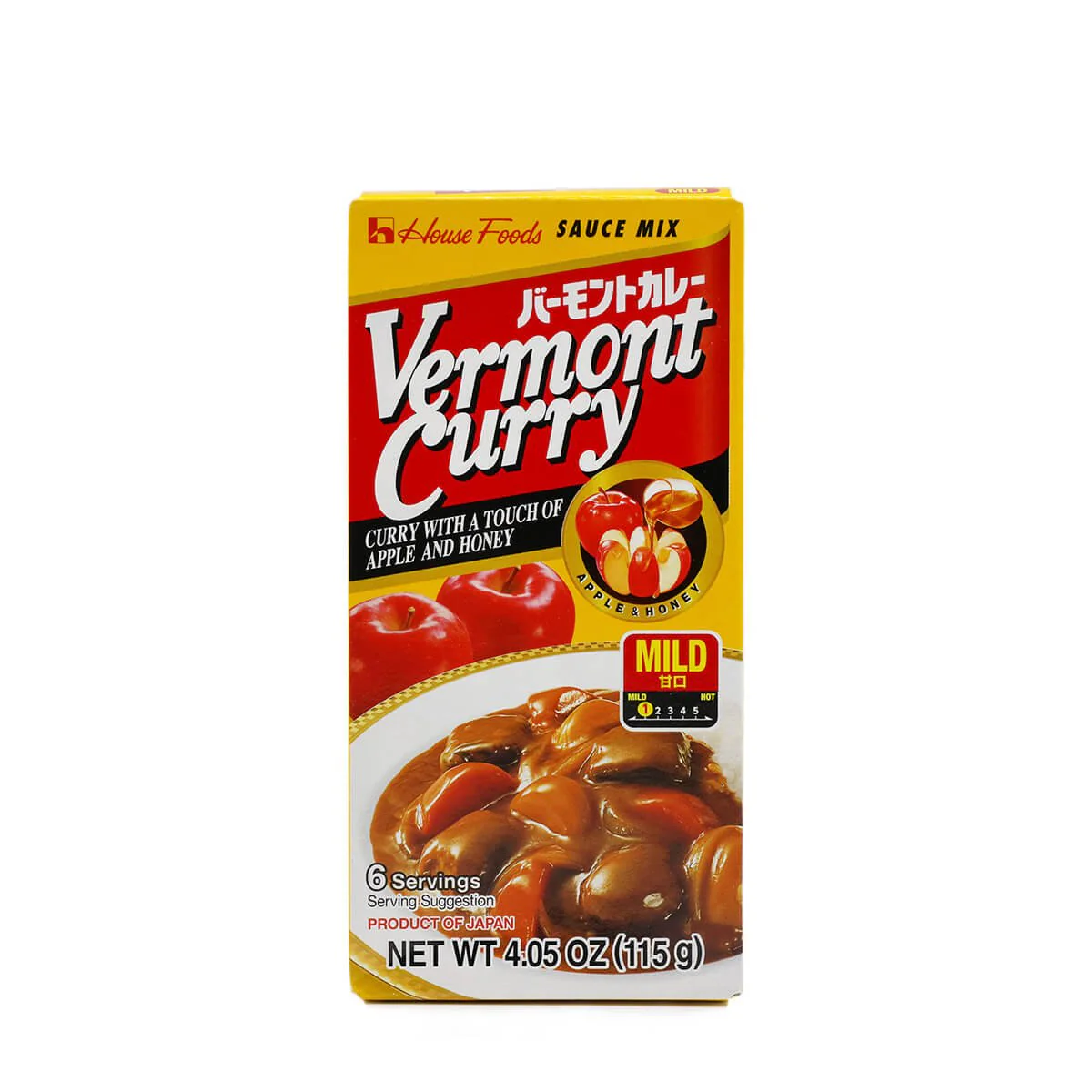 House Foods Vermont Curry Mild 4.05oz