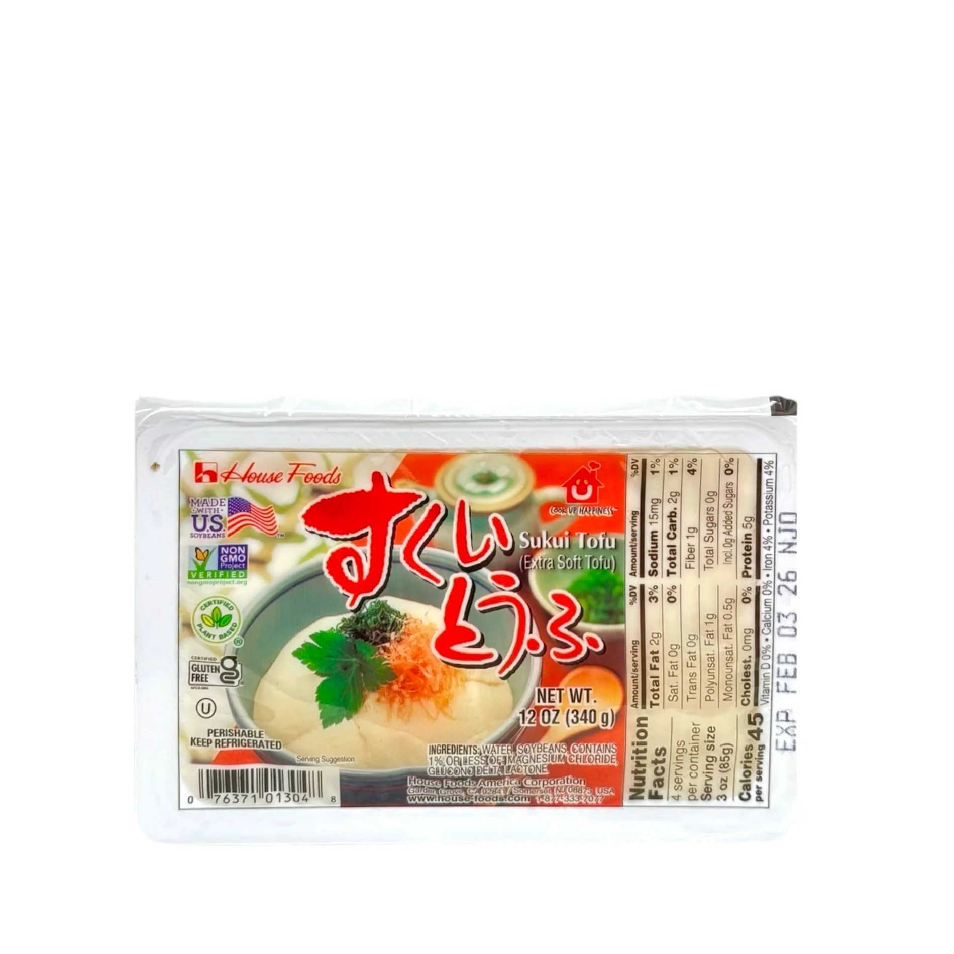 Hse Sukui Tofu Extra Soft 12Oz