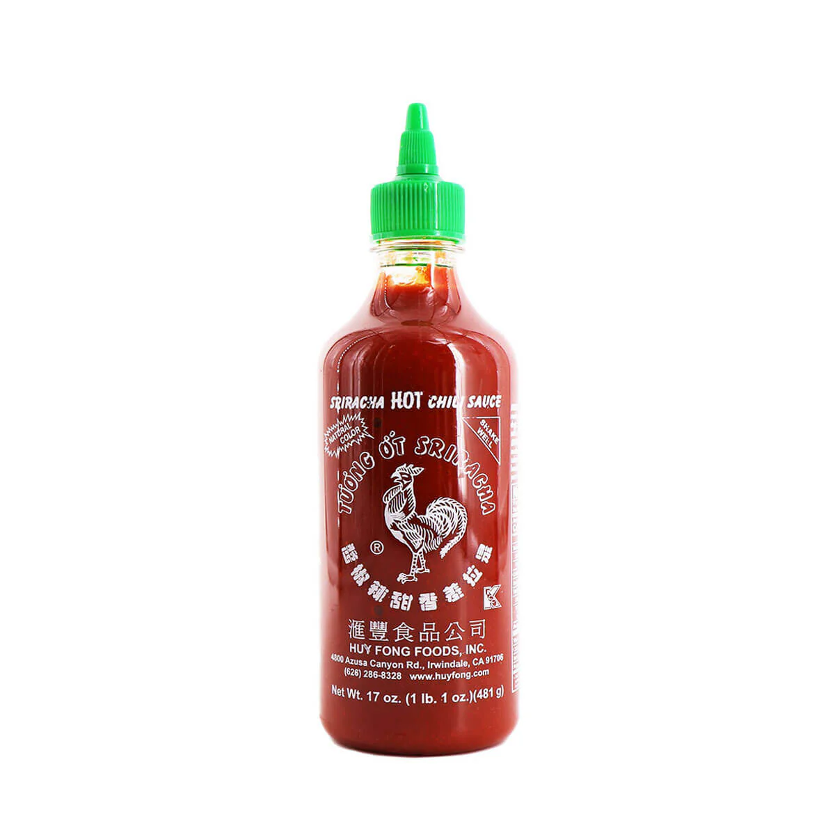 Huy Fong Sriracha Hot Chili Sauce 17oz