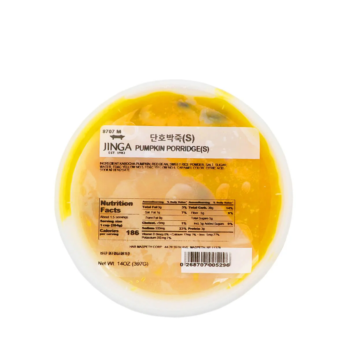 Jinga Kabocha Porridge(S) 14oz