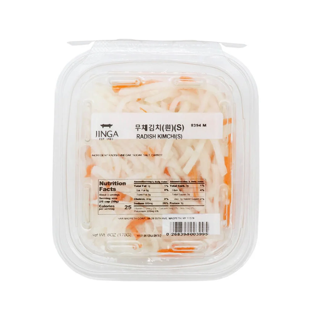 Jinga Radish Kimchi(S) 6oz