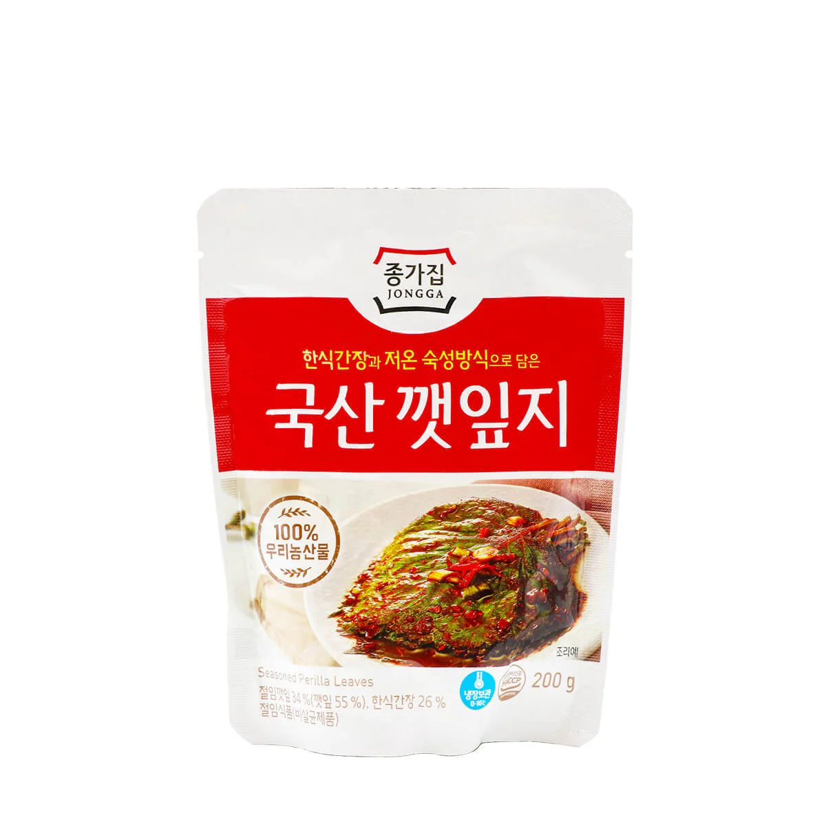Jongga Sesame Leaf 200g