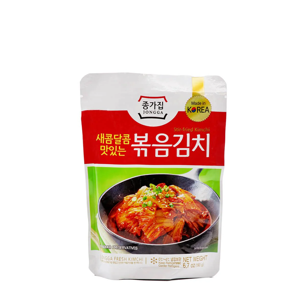 Jongga Stir-Fried Kimchi 190g