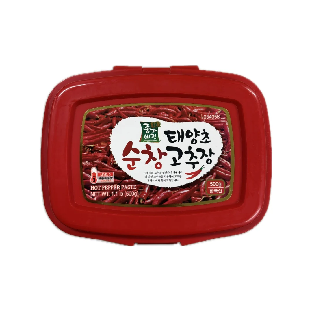 Jongga Vision Hot Pepper Paste 500g - Image 2