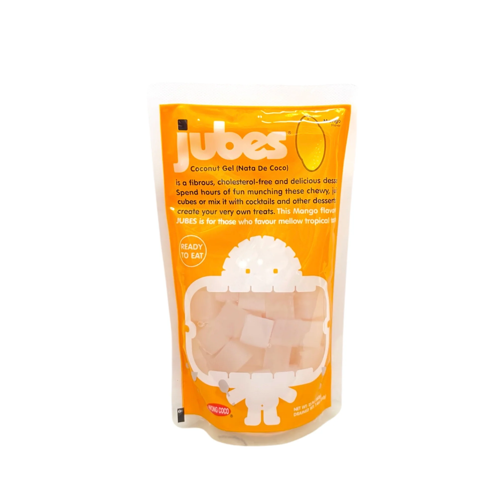Jubes Coconut Gel Mango 12.7Oz