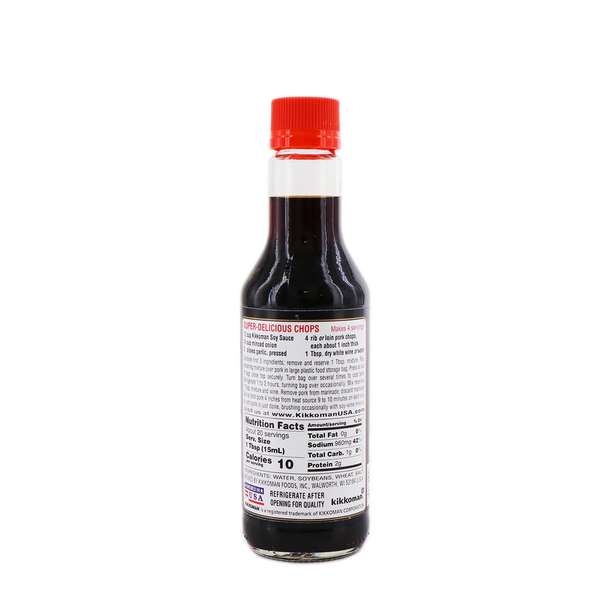Kikkoman All Purpose Seasoning Soy Sauce 10fl.oz - Image 2