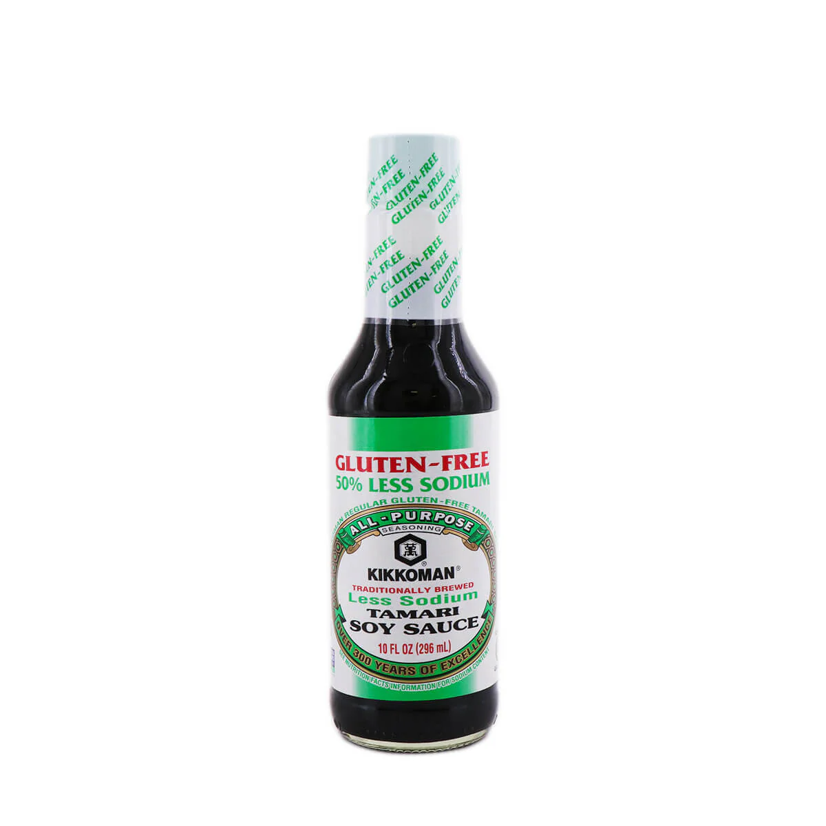 Kikkoman Traditionally Brewed Less Sodium Tamari Soy Sauce 296ml