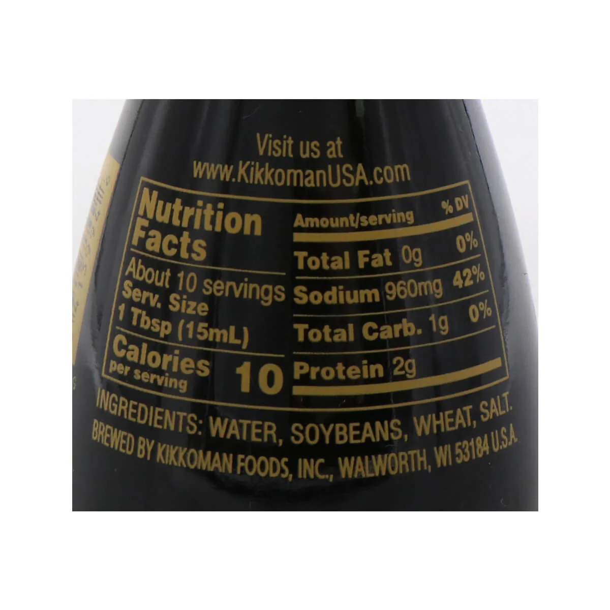 Kikkoman Traditionally Brewed Soy Sauce 148ml - Image 2