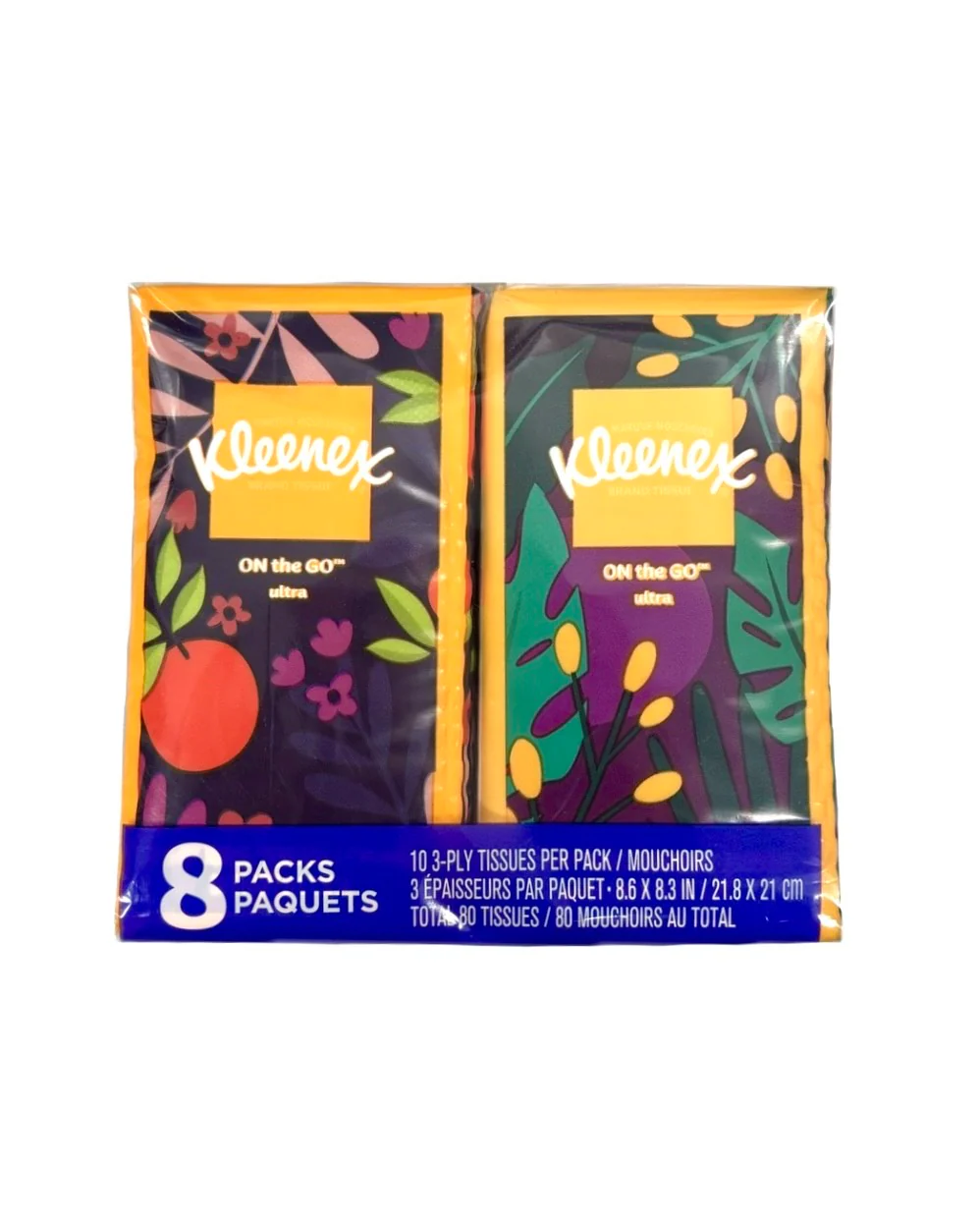 Kleenex On The Go Ultra  8Pack