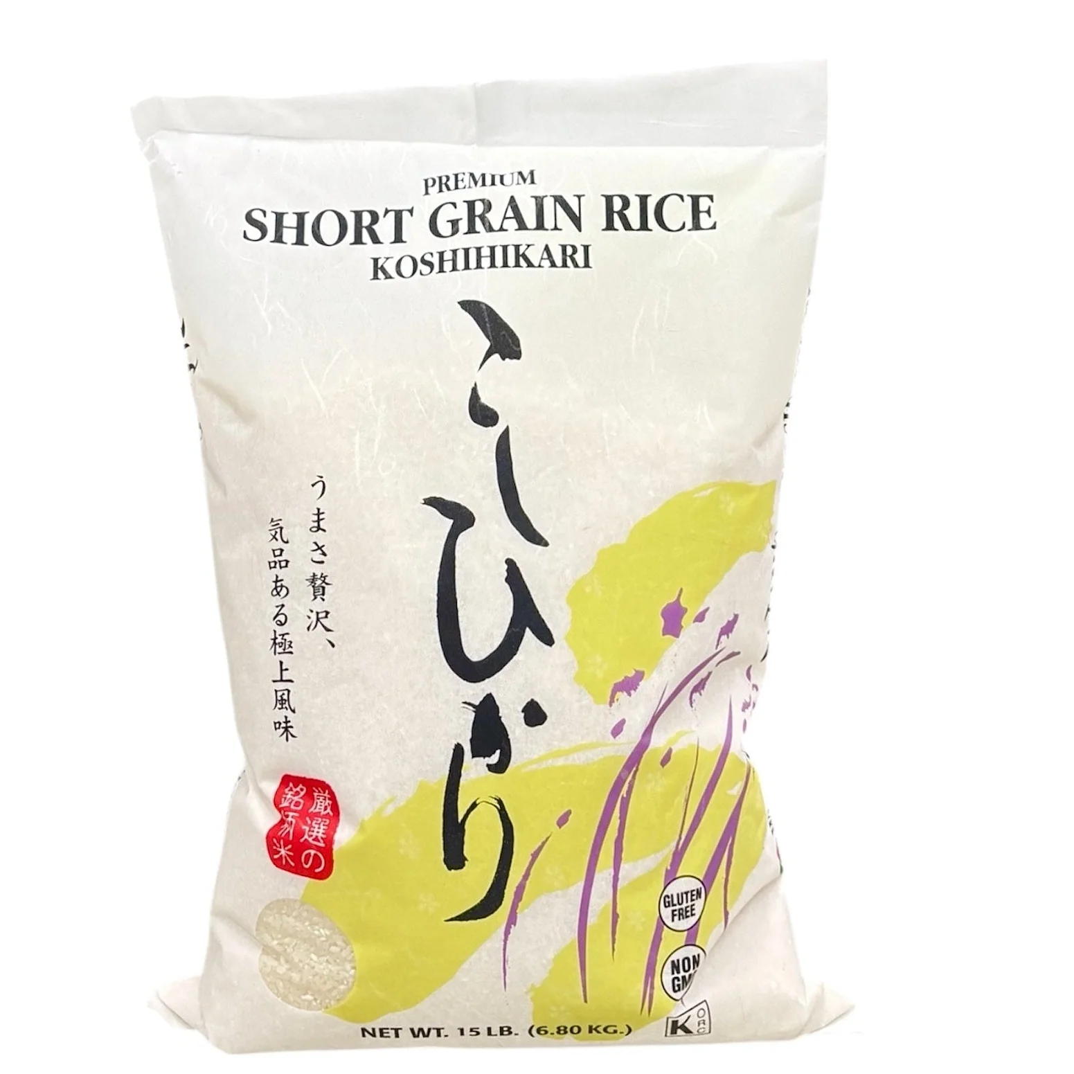 Koshihikari Premium Short Grain 15Lbs
