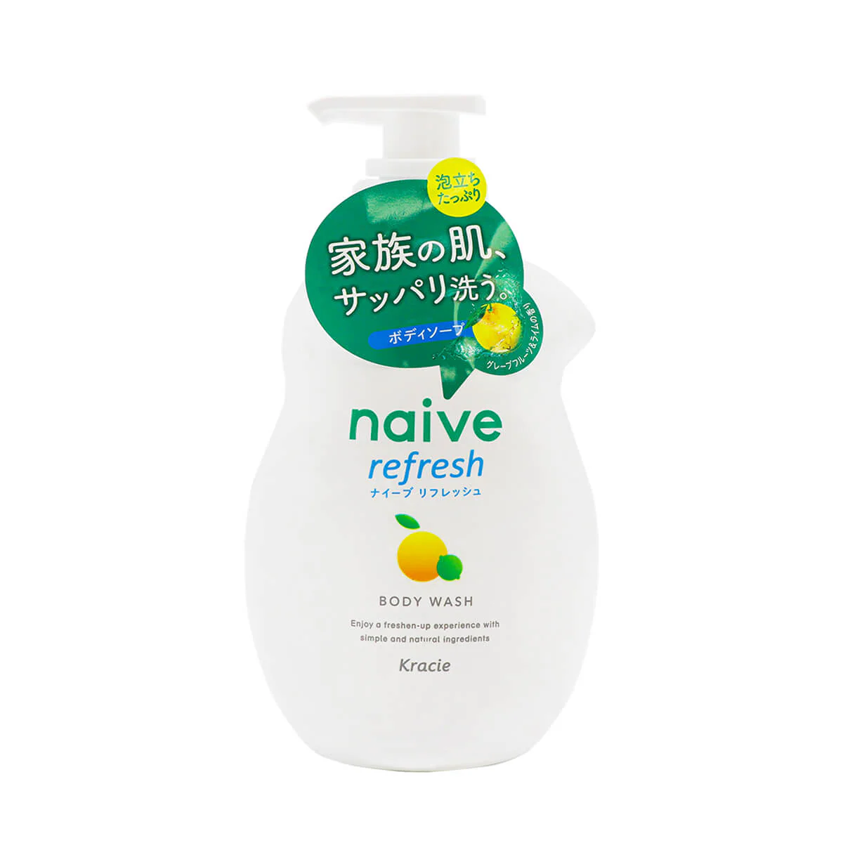 Kracie Naive Body Wash Refresh 530ml