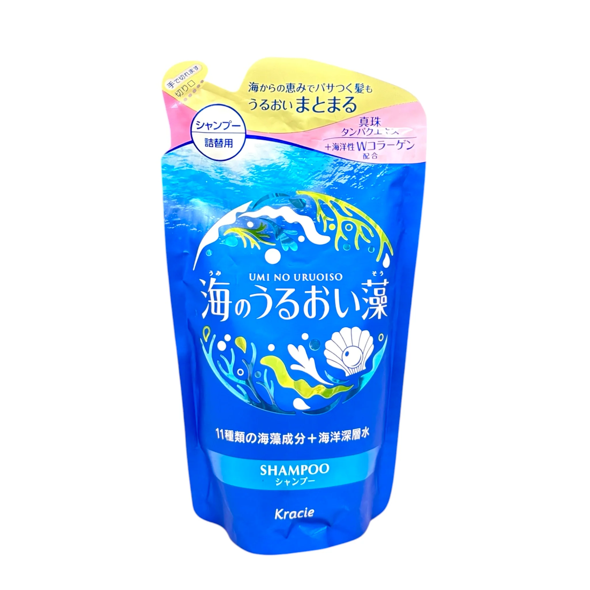 Kracie Umi No Uruoiso Shampoo 400Ml