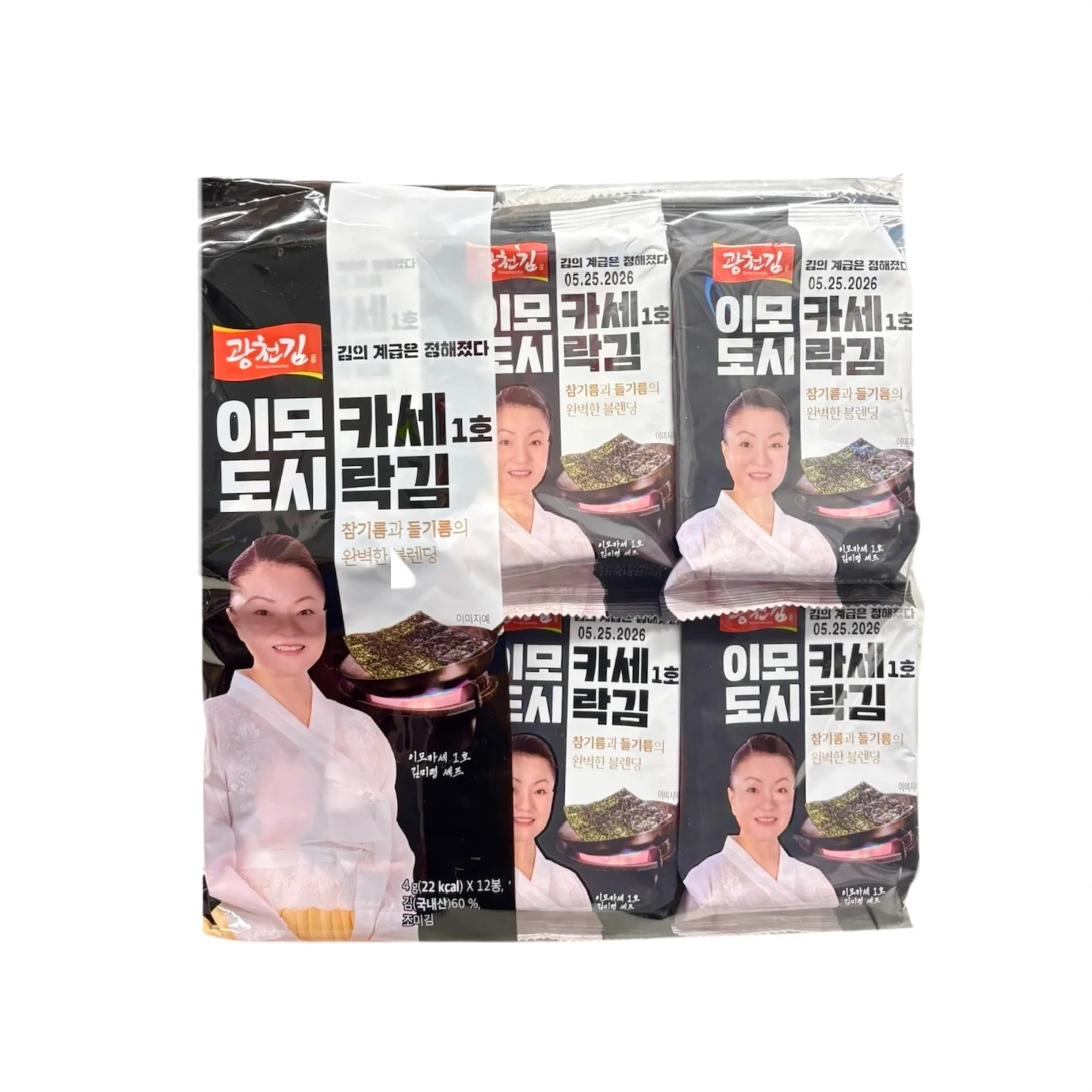 Kwangcheon Roasted Laver Seaweed 1.69Oz