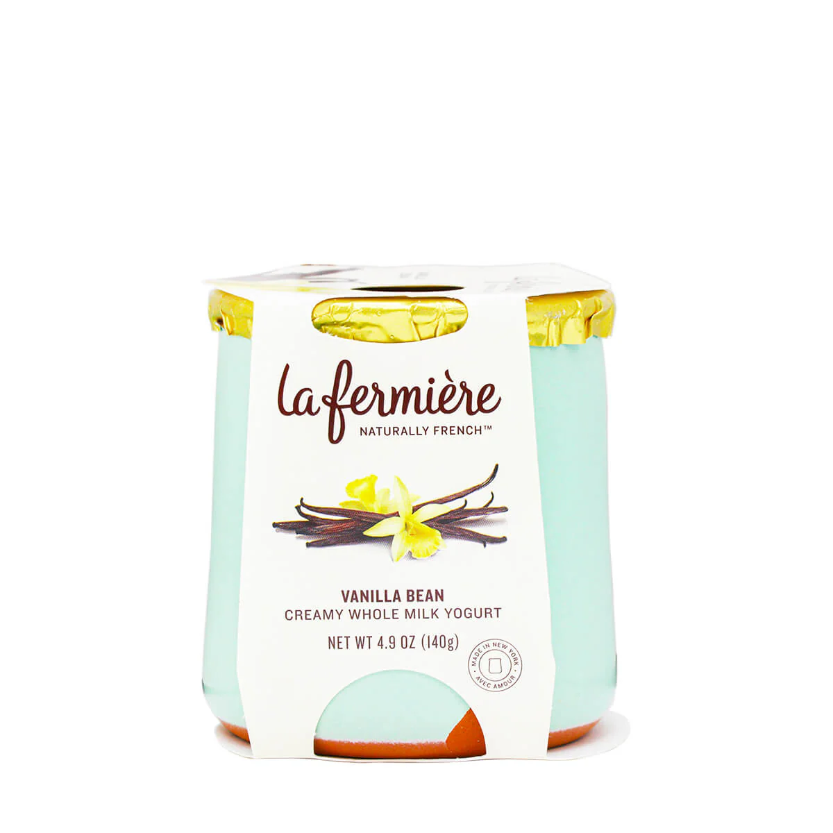 La Fermiere Vanilla Creamy Whole Milk Yogurt 4.9oz