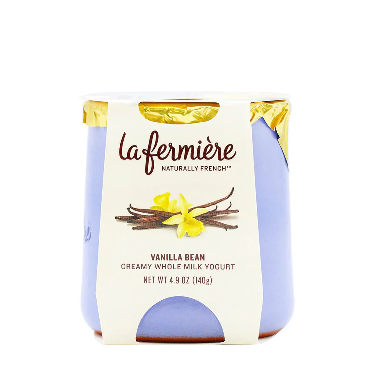 La Fermiere Vanilla Creamy Whole Milk Yogurt 4.9oz - Image 3