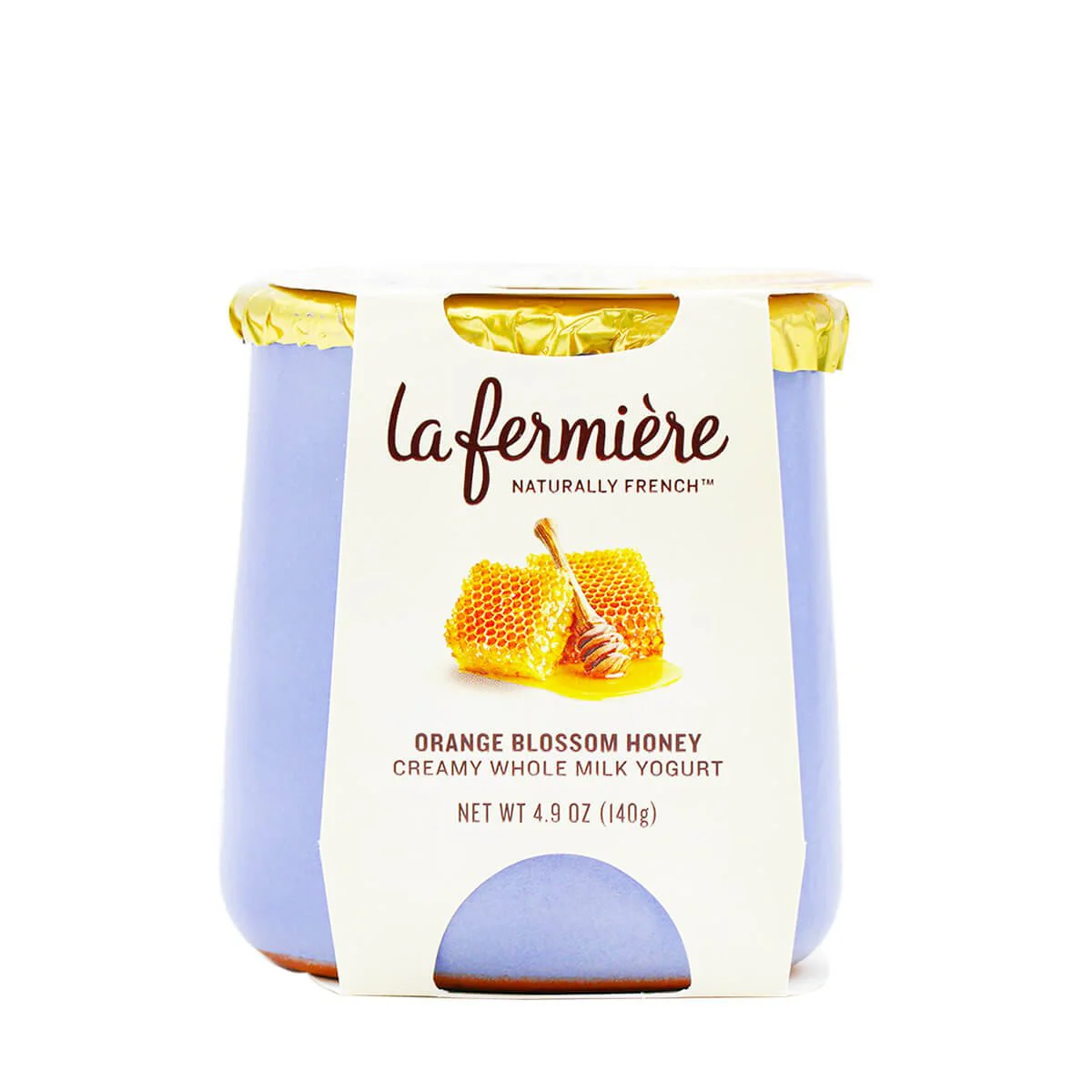 La Fermiere Orange Blossom Honey Cole Milk Yogurt 4.9ozreamy Wh - Image 3