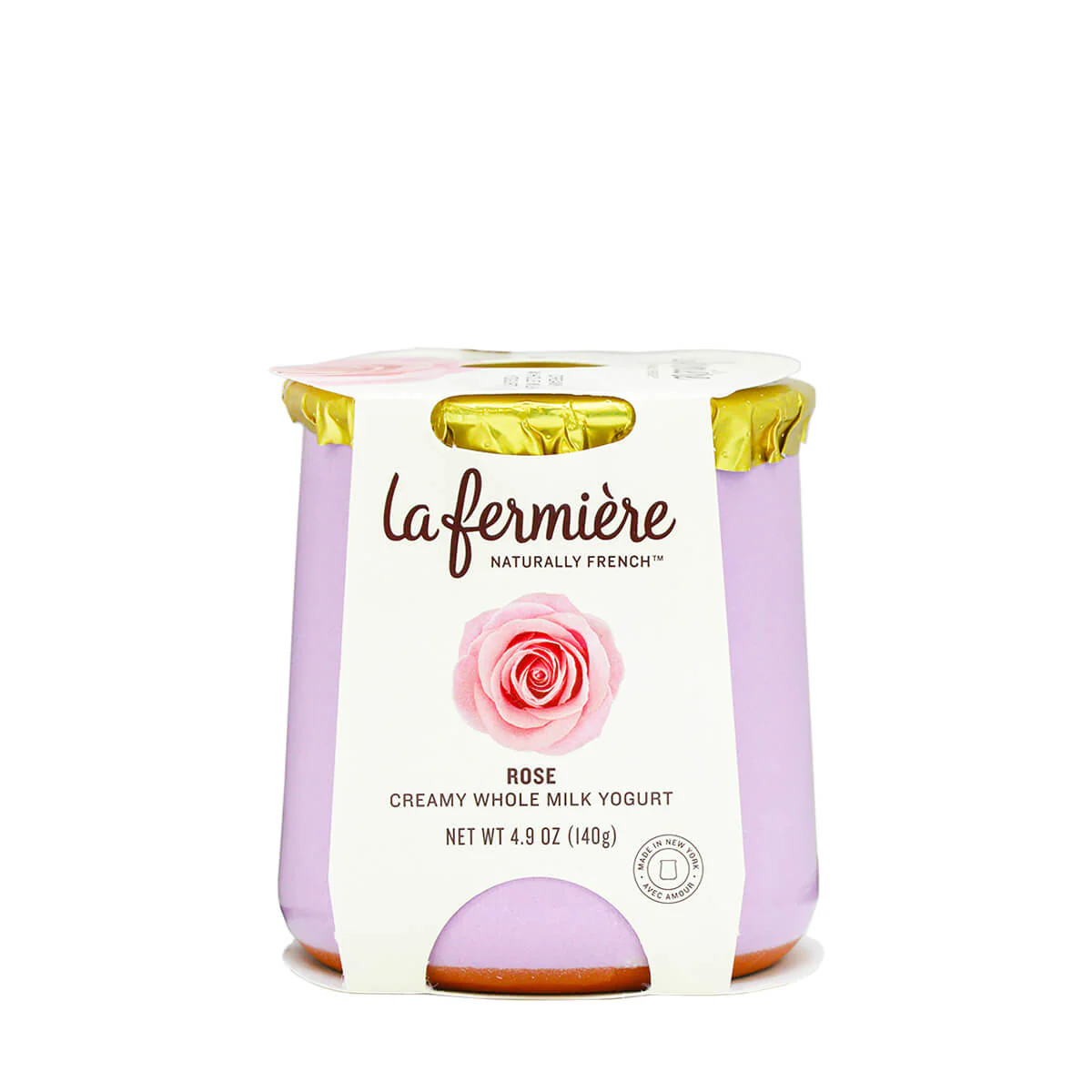La Fermiere Rose Creamy Whole Milk Yogurt 4.9oz