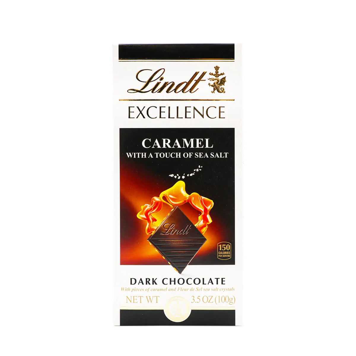 Lindt Excellence Caramel with a Touch of Sea Salt 3.5oz