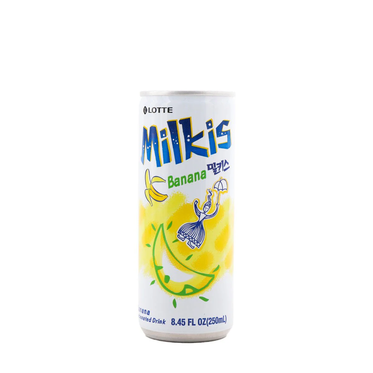 Lotte Milkis Carbonated Drink Banana 250ml