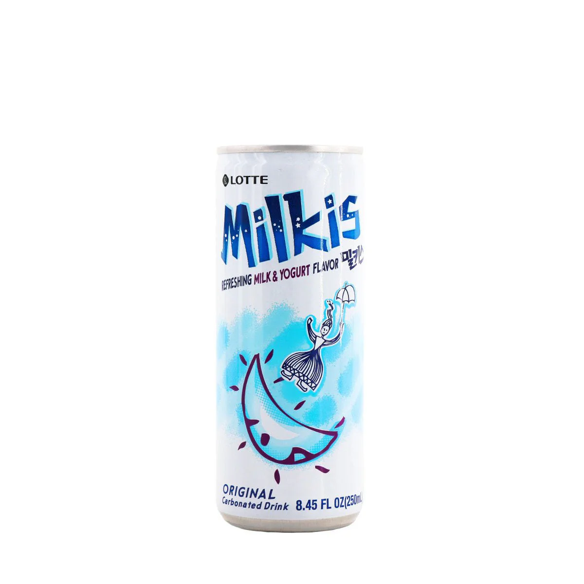 Lotte Milkis Carbonated Drink Milk Yogurt 250ml