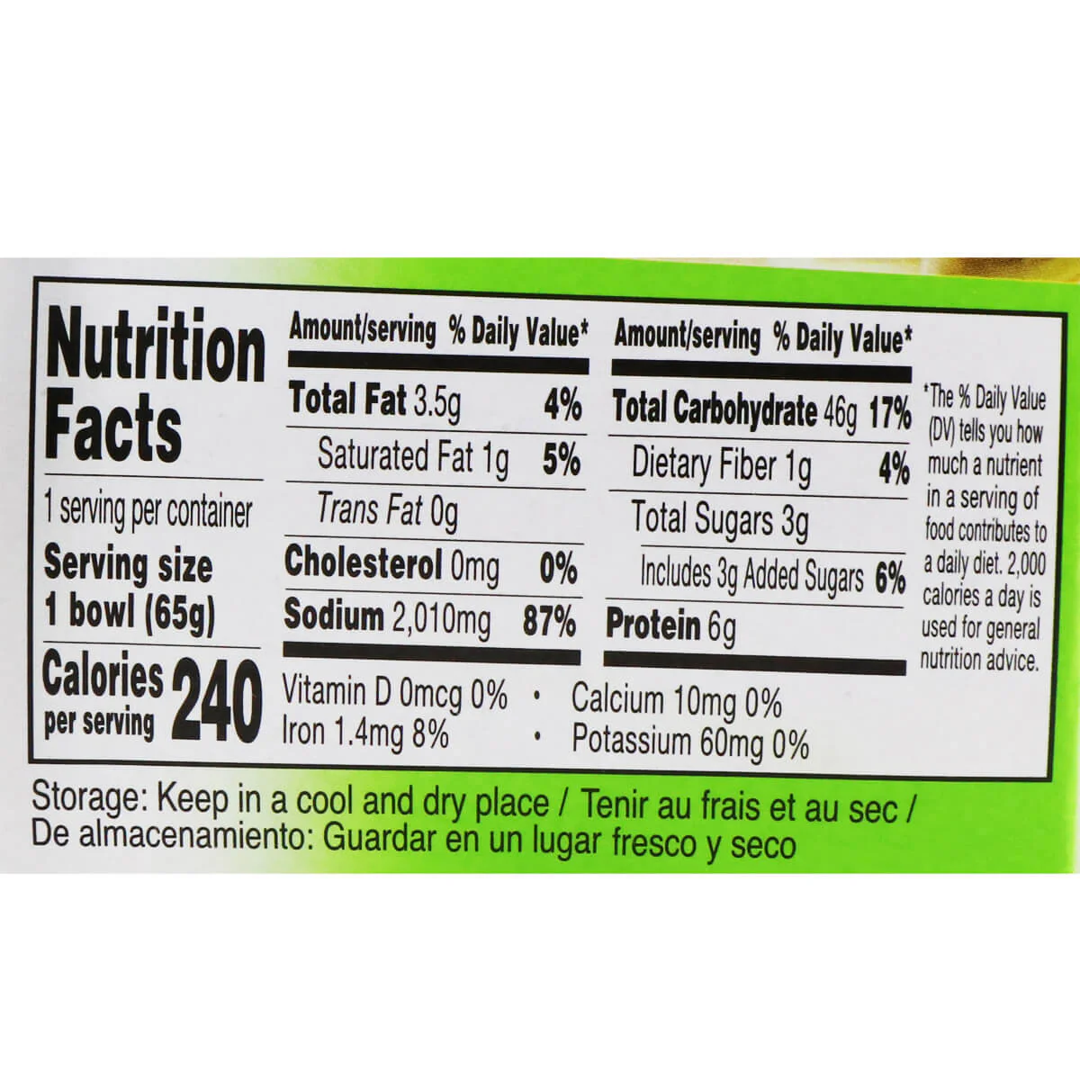 Mama Pho Ga Rice Noodles with Chicken Flavor 2.29oz - Image 2