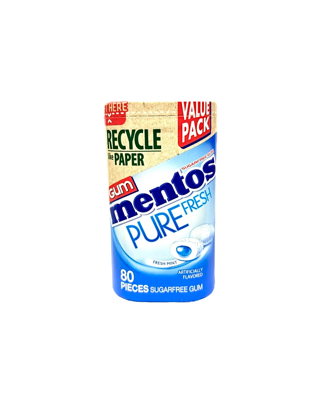 Mentos Pure Fresh Mint 80Pc
