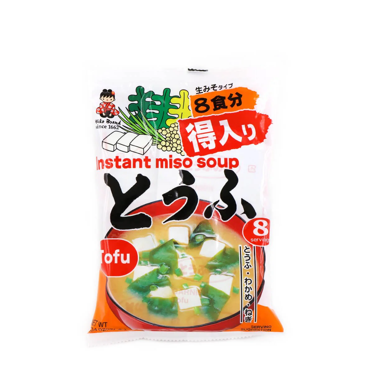 Miko Brand Miso Soup Tofu 5.33oz