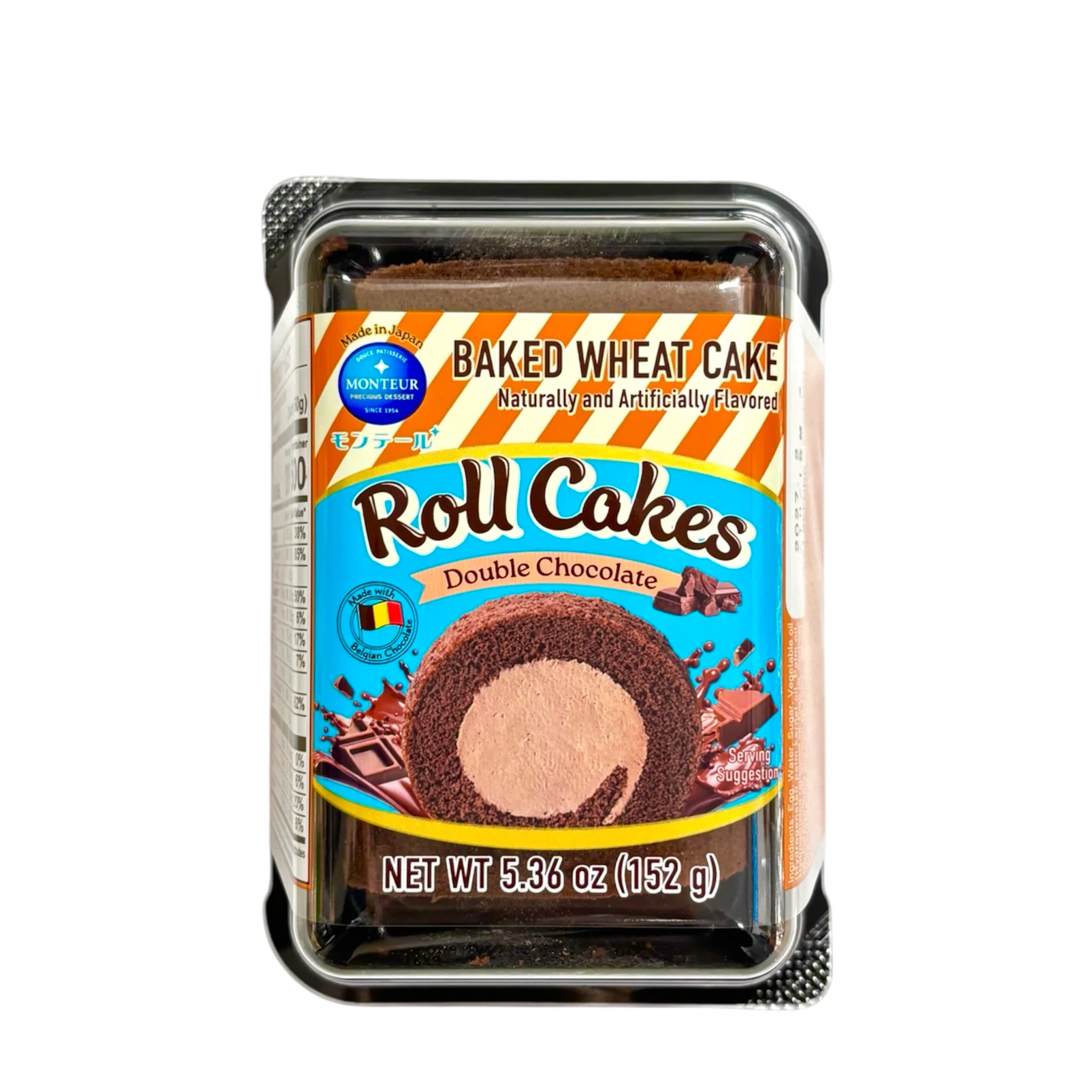 Mntr Milk&Egg Roll Cake Nama Choco 163G