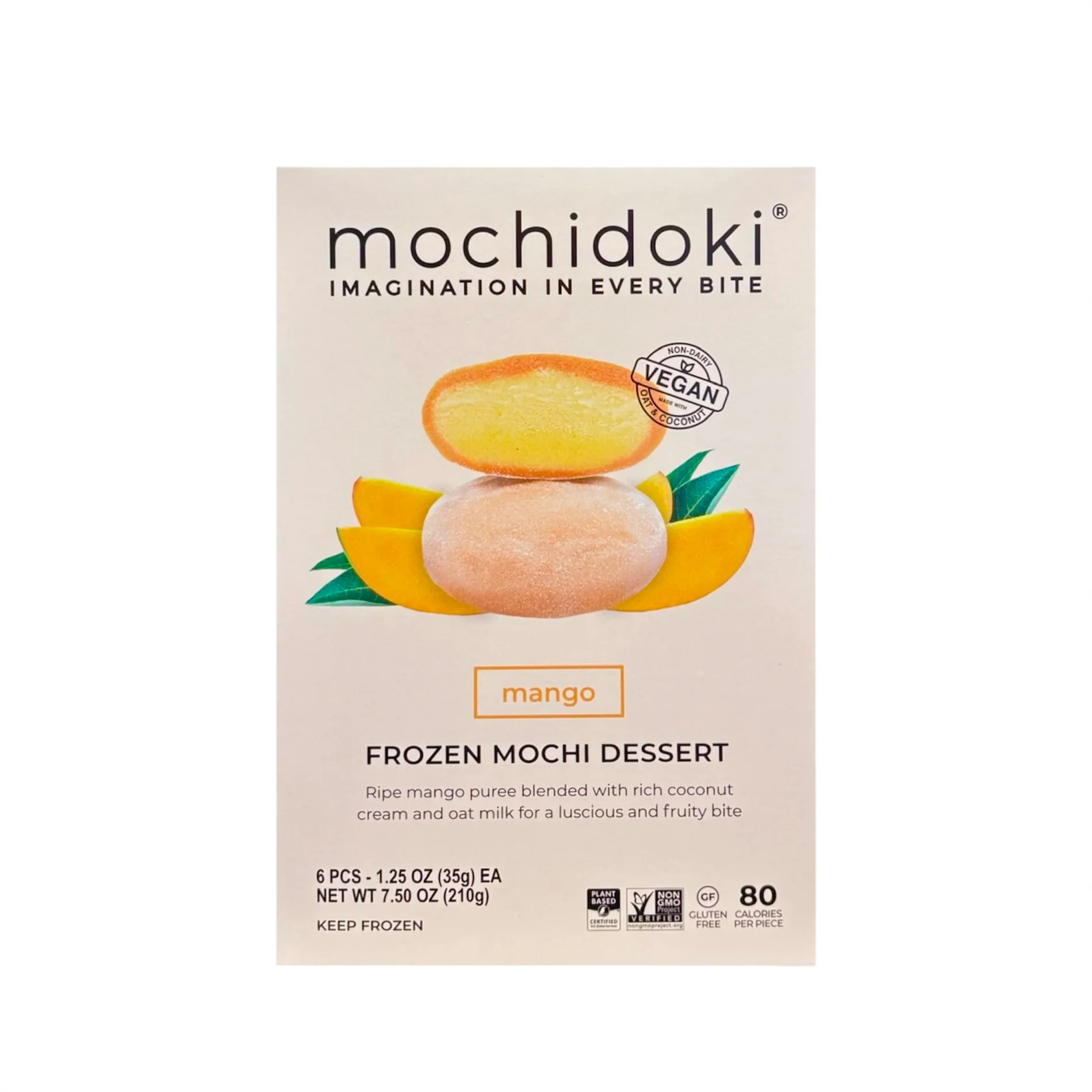 Mki Mochi Ice Cream Mango 7.50Oz