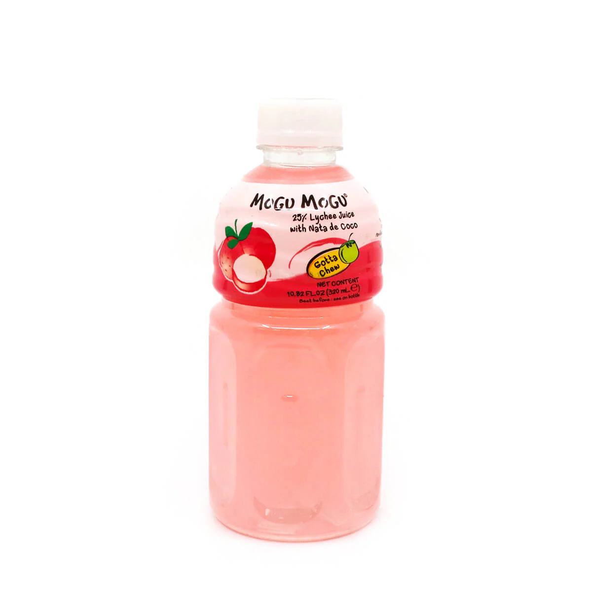 Mogu Mogu Lychee Juice with Nata De Coco 320ml