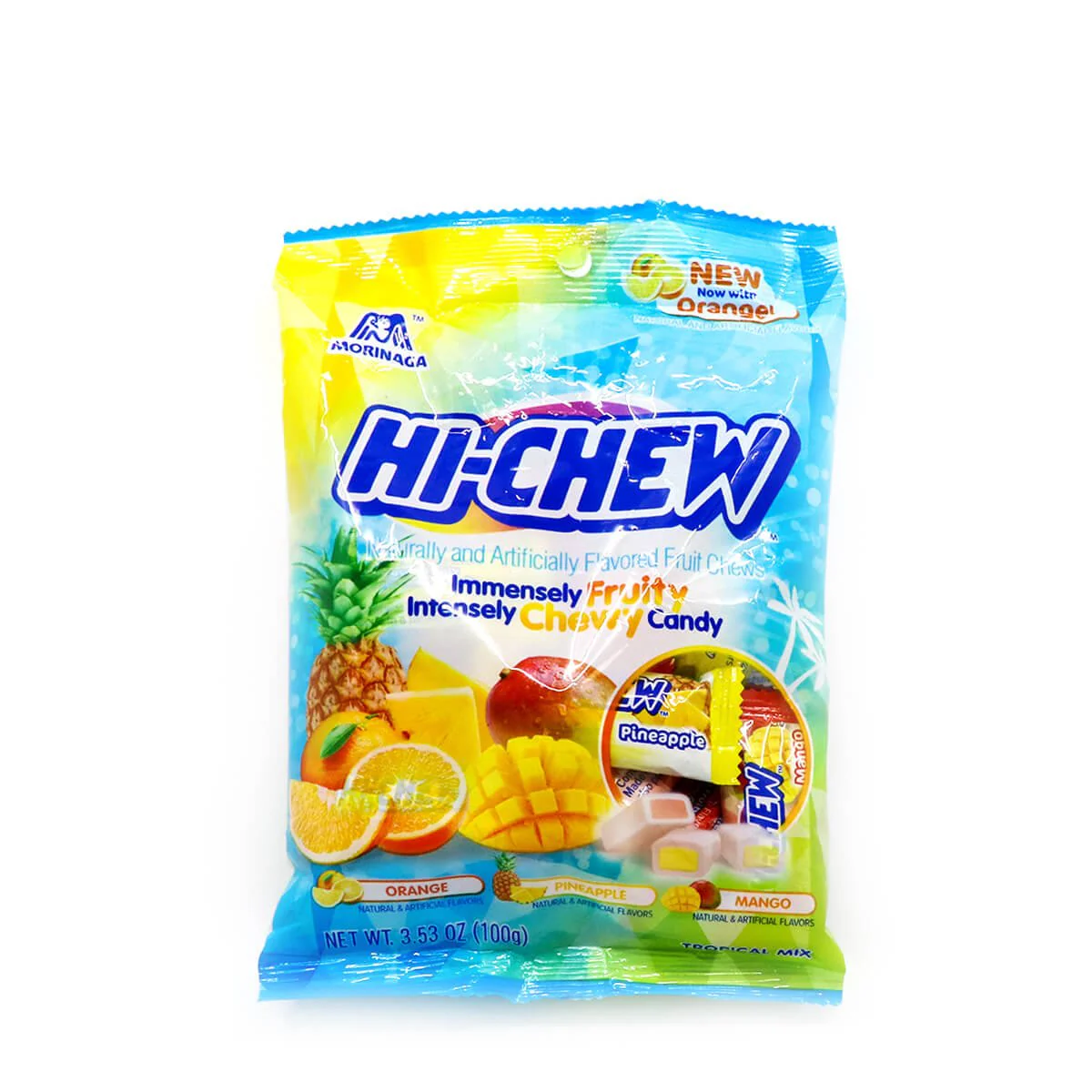 Morinaga Hi-Chew Mixed-Soft Candy Tropical Mix 3.53oz